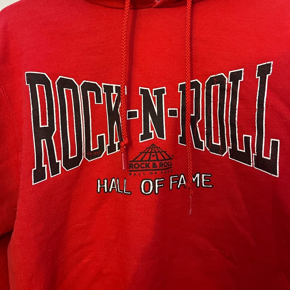 Rock N Roll Hall of Fame Cropped Hoodie - Picture 2 of 7